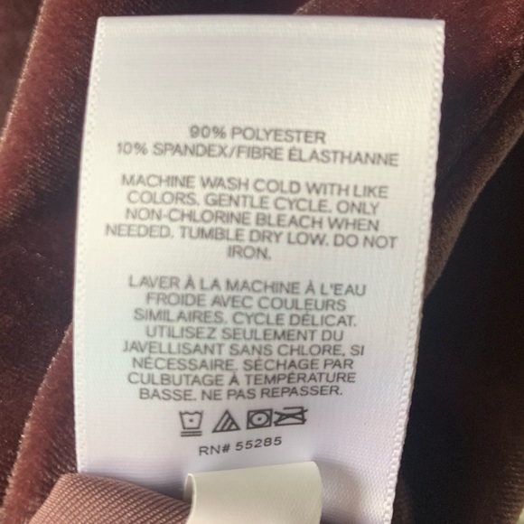 NWT/Express, Velvet Tank/V-Neck/XS - Picture 3 of 4